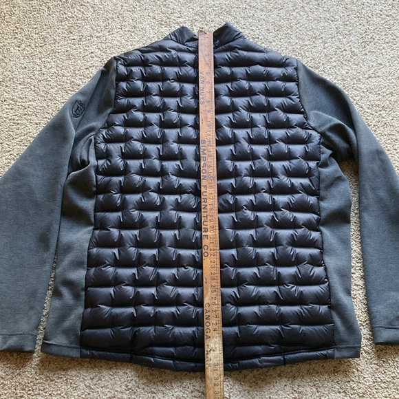 Adidas Men’s Golf Tech Frostguard Recycled Content Down Quilted Insulated Jacket - Picture 16 of 16